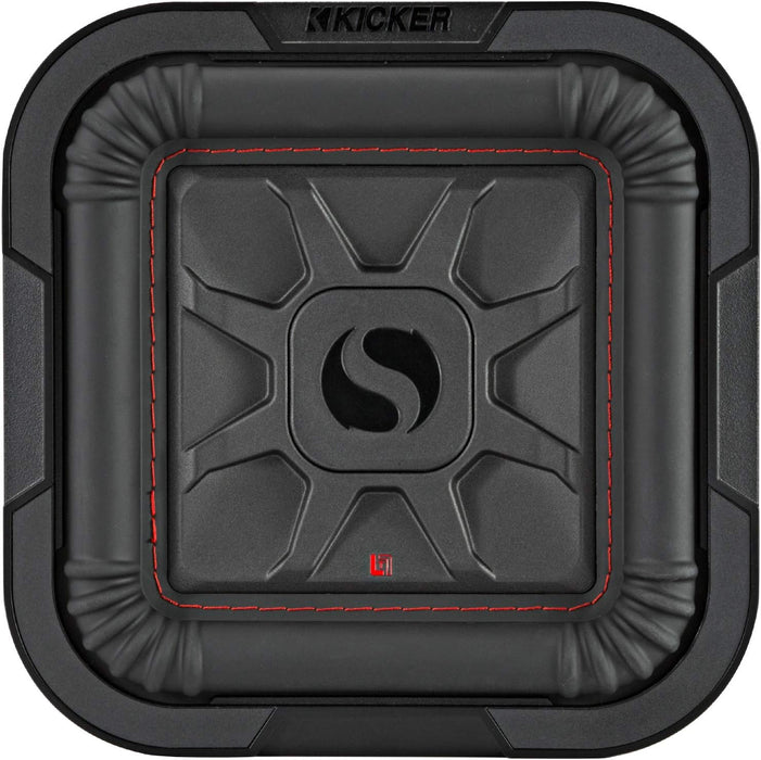 46L7T82 KICKER 8" L7T Thin Solo-Baric Square Subwoofer Sub 350W RMS 2 Ohm DVC