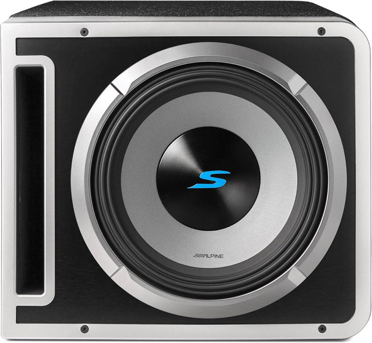 S2-SB12V Alpine Halo S-Series 12" Subwoofer Sub Single Loaded Ported Enclosure 600W RMS 2 Ohm Linkable