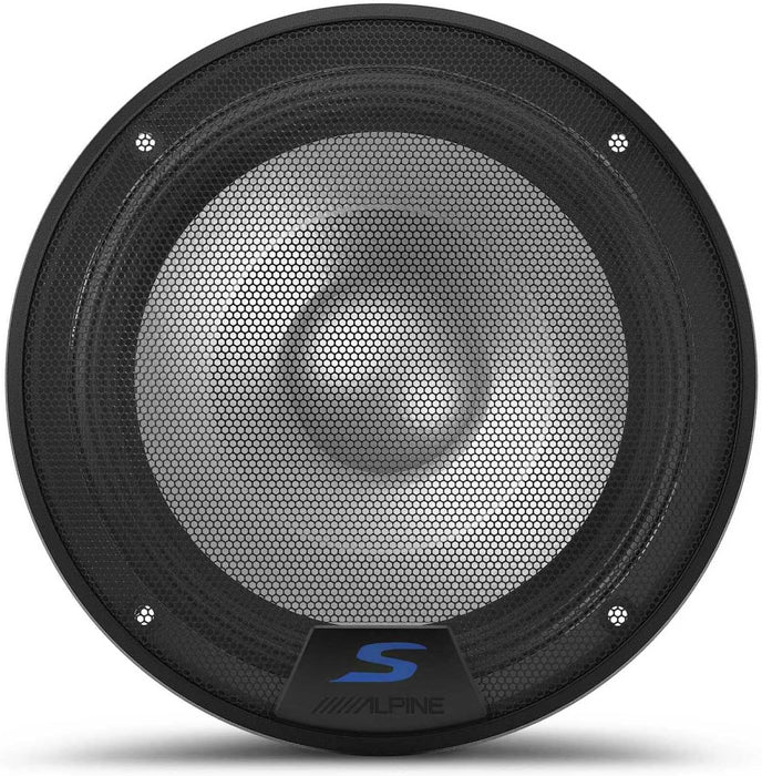 S2-S65C Alpine S-Series 6.5" inch Component Speakers Set 80W RMS 4 Ohm Car Audio (Pair)