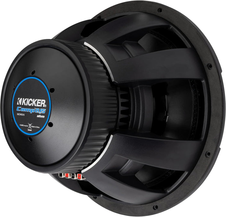 51CWQ152 KICKER 15" CompQ Q-Class Subwoofer Sub 1200W RMS 2 Ohm DVC