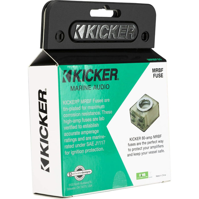 47MRBF80 KICKER MRBF Marine Fuse 80 Amp ABYC Compliant