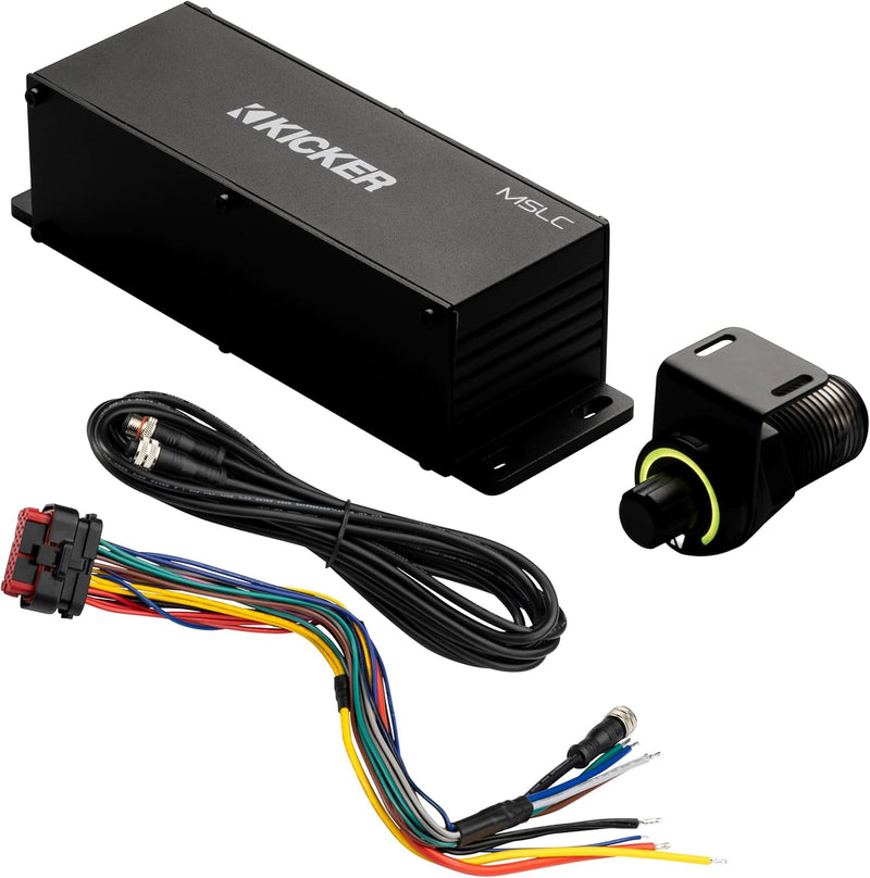 51MSLC KICKER RGBW LED Lighting Controller with Remote Control Knob RGB Music Activated
