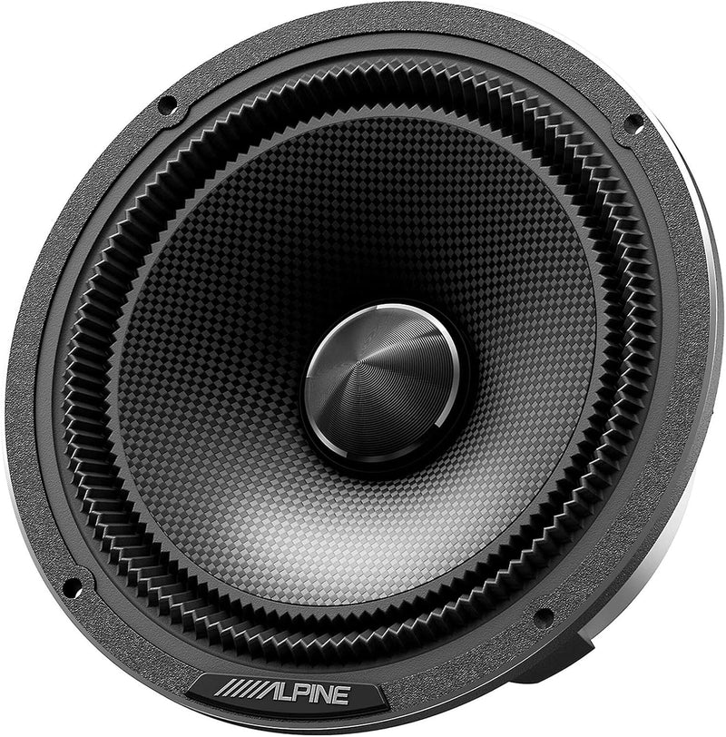 HDZ-653 Alpine Status 6.5" Hi-Res 3-Way Component Speaker Set 100W RMS 4 Ohm Car Audio (Pair)