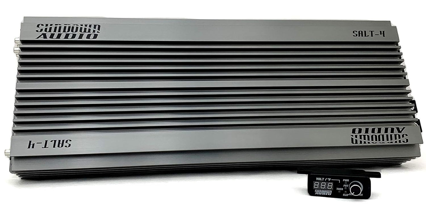 A-SALT4 Sundown Audio SALT Series Monoblock Digital Class-D Subwoofer Amplifier (SALT-4 4000W RMS 1 OHM Stable)
