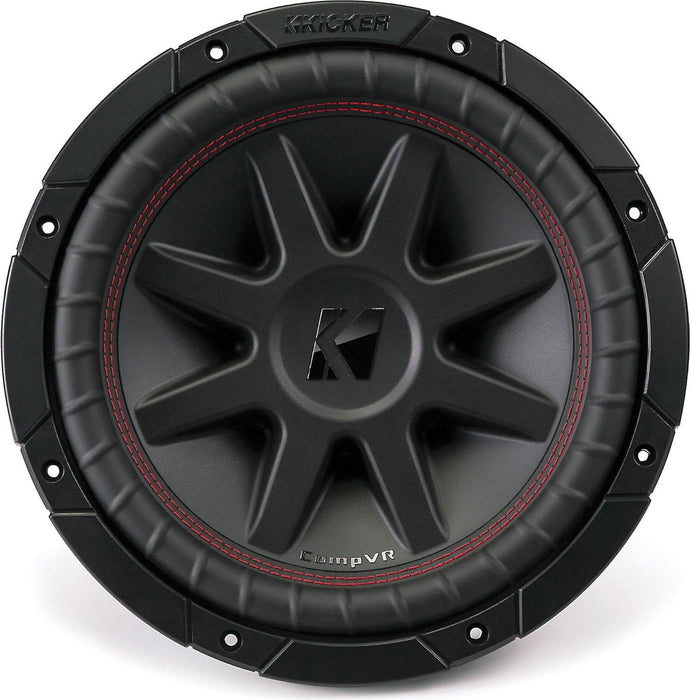 43CVR102 KICKER 10" CompVR Subwoofer Sub 350W RMS 2 Ohm DVC