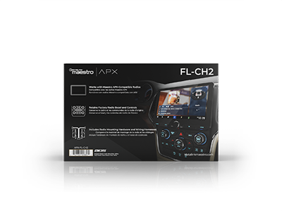 APX-FL-CH2 iDatalink Maestro Dash & Wiring Installation Kit for APX Floating Radio | 2014-2023 Dodge, Jeep, RAM Vehicles
