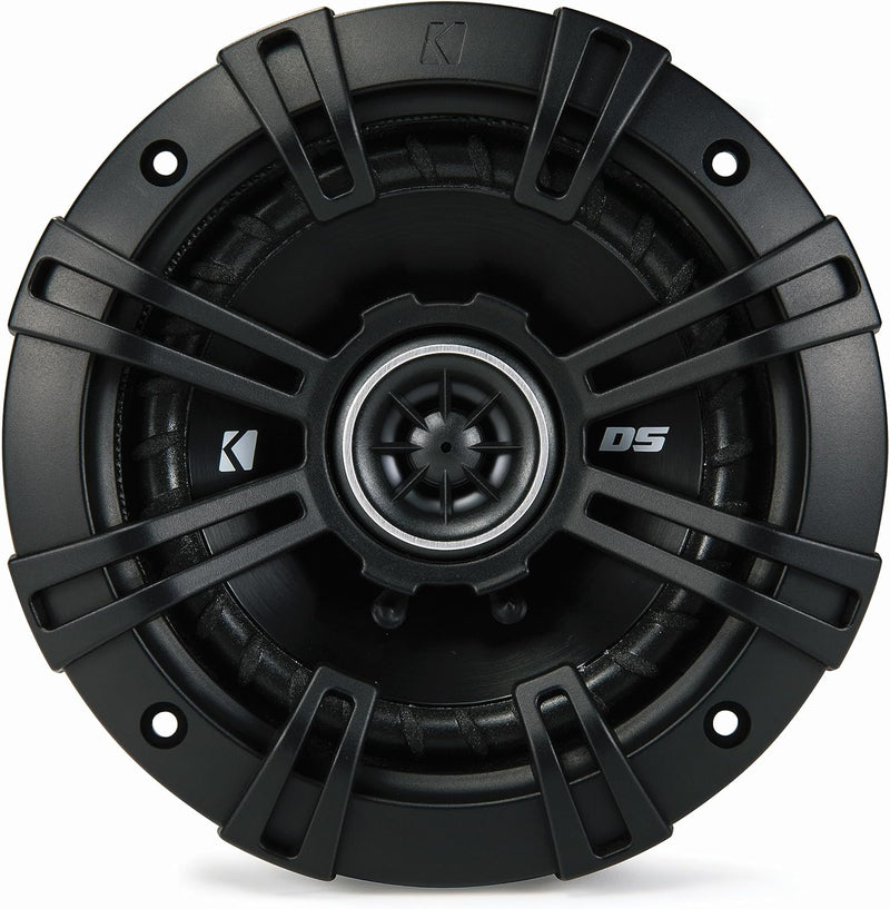 43DSC504 KICKER DS Series 5.25" 5 1/4" Coaxial 2 Way Speakers Factory Upgrade 50W RMS 200W Peak 4 Ohm Car Audio (Pair)