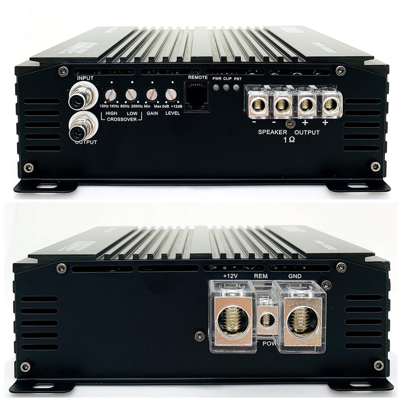 SFB-1500D Sundown Audio SFB Series 1500D Full Range Monoblock Amplifier 1500W RMS 1 OHM Stable