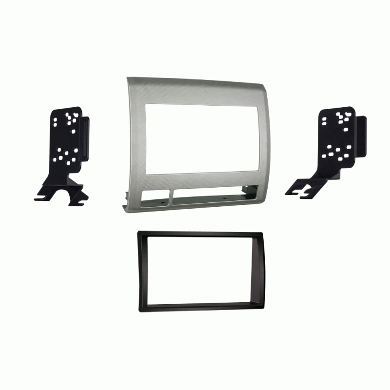 95-8214TG METRA Double-Din Dash Kit Toyota Tacoma 2005-2011 Mounting Kit - Textured Gray