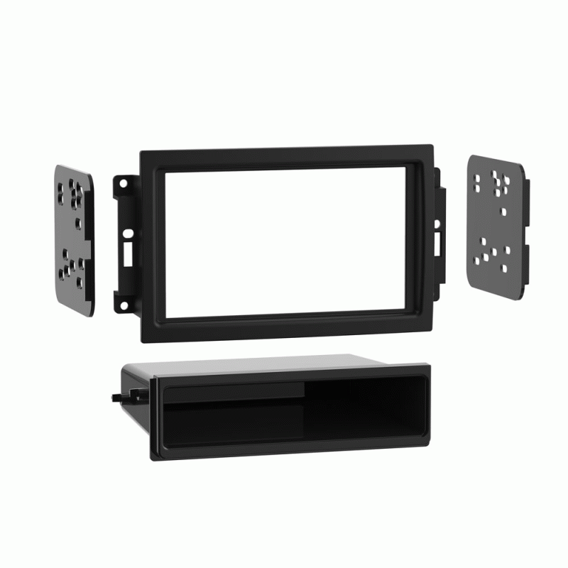 99-6510 METRA Single-Din Radio Dash Kit Chrysler Dodge Jeep Multi-Kit (with Factory Nav) 2004-2009