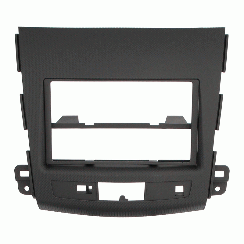 Metra Kit Installazione Radio Cruscotto Singolo DIN Per Mitsubishi Outlander 2007-2013 | Nero Opaco Con Tasca