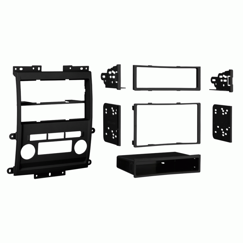 99-7428B METRA Single/Double-Din Kit Frontier/Xterra 2009-2012 with Tech Option - Black