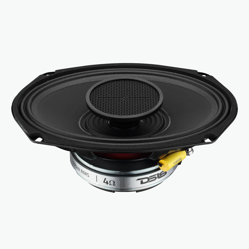 PRO-HY69.4MSL DS18 6x9" Shallow Hybrid Midrange Loudspeaker with Built-In Compression Driver 175W RMS 4 Ohm IP65 Water Resistant ( Single Speaker)