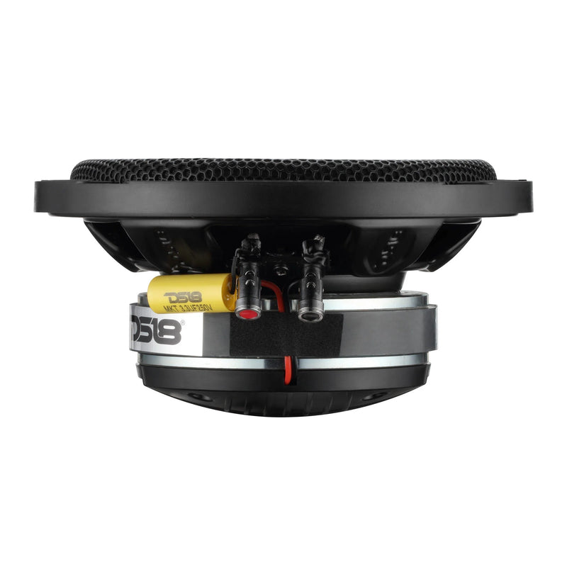 PRO-HY6.4MSL DS18 6.5" Shallow Hybrid Midrange Loudspeaker with Built-In Compression Driver 300W Max 4 Ohm IP65 Water Resistant ( Single Speaker)