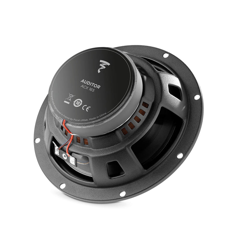 ACX 165 Focal Auditor 6.5" 6 1/2 inch Coaxial 2 Way Speakers 60W RMS 4 Ohm Performance Car Audio (Pair)