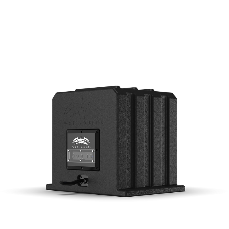STEALTH AS-10 Wet Sounds 10" inch Powered Marine Sub Subwoofer Enclosure Class D Amplifier 500W