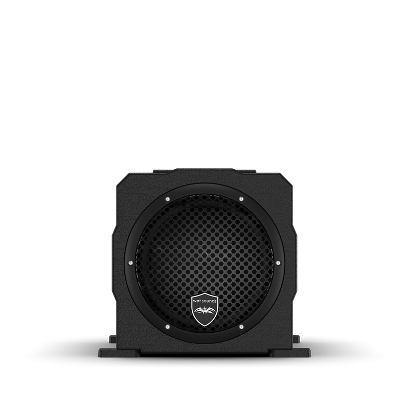 STEALTH AS-8 Wet Sounds 8" inch Powered Marine Sub Subwoofer Enclosure Class D Amplifier 350W