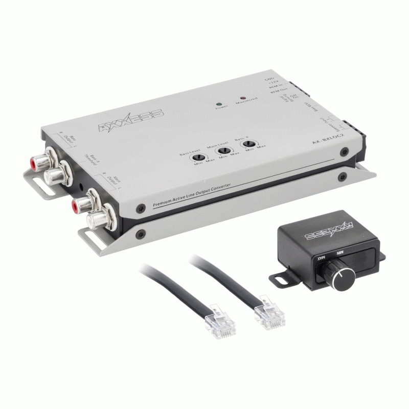 AX-BXLOC2 METRA 4CH Active Line Output Converter with Bass Restoration