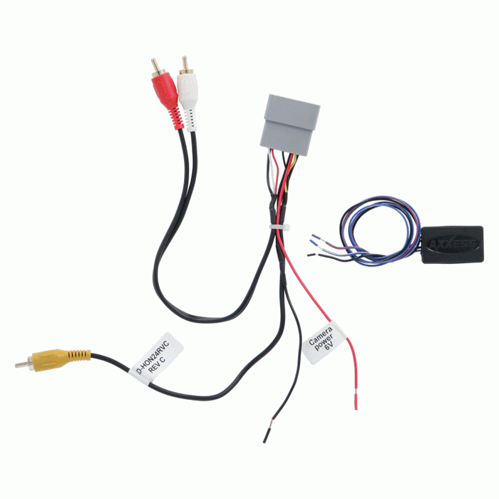AXBUCH6V-H24V METRA Backup Camera Retention/AUX-In Harness - Honda (without Touchscreen) 2015-Up