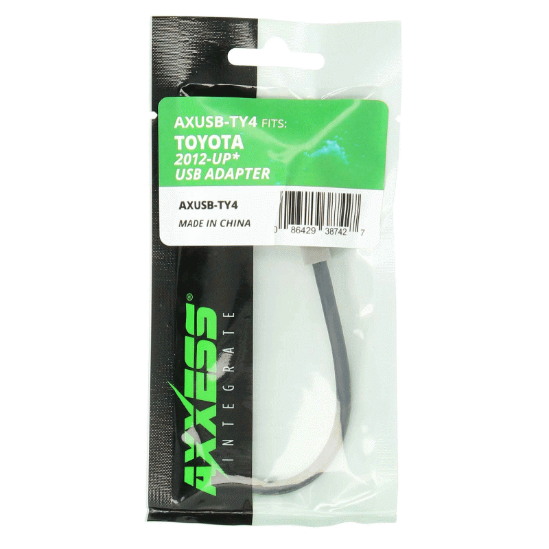 AXUSB-TY4 METRA USB Adapter Cable 12 Inch - Toyota 2012-Up