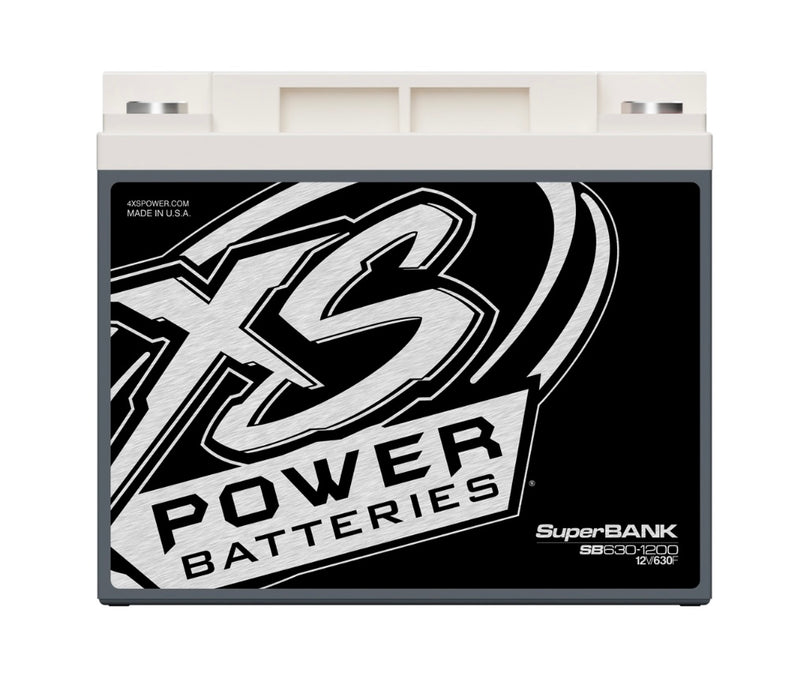SB630-1200 XS Power Super Bank Capacitor 12V 5000W Max 630F Farad