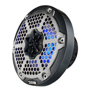 RGB LED boat speakers for marine audio systems