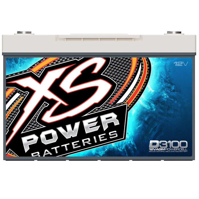 D3100 XS Power Battery 12V AGM D Series BCI Group 31 - 4000W / 5000W+