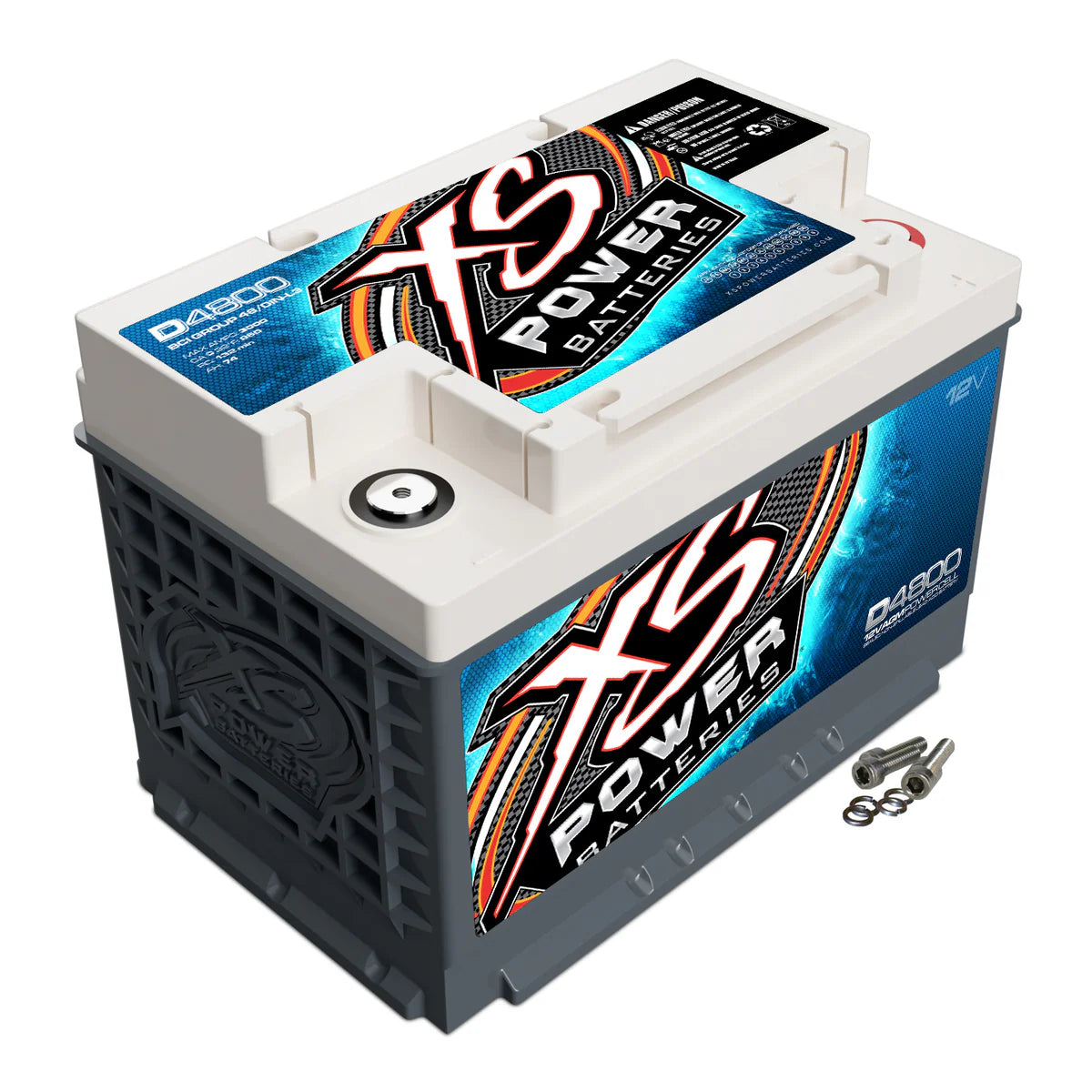 D4800 XS Power Battery 12V AGM D Series BCI Group 48, H6 - 2000W