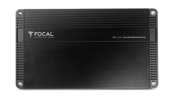 FPX 4.400 SQ Focal 4 Channel Performance Car Audio Amplifier 4x70W