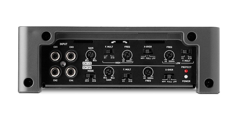 FPX 4.400 SQ Focal 4 Channel Performance Car Audio Amplifier 4x70W 4 Ohm, 4x100W 2 Ohm Class AB Amp