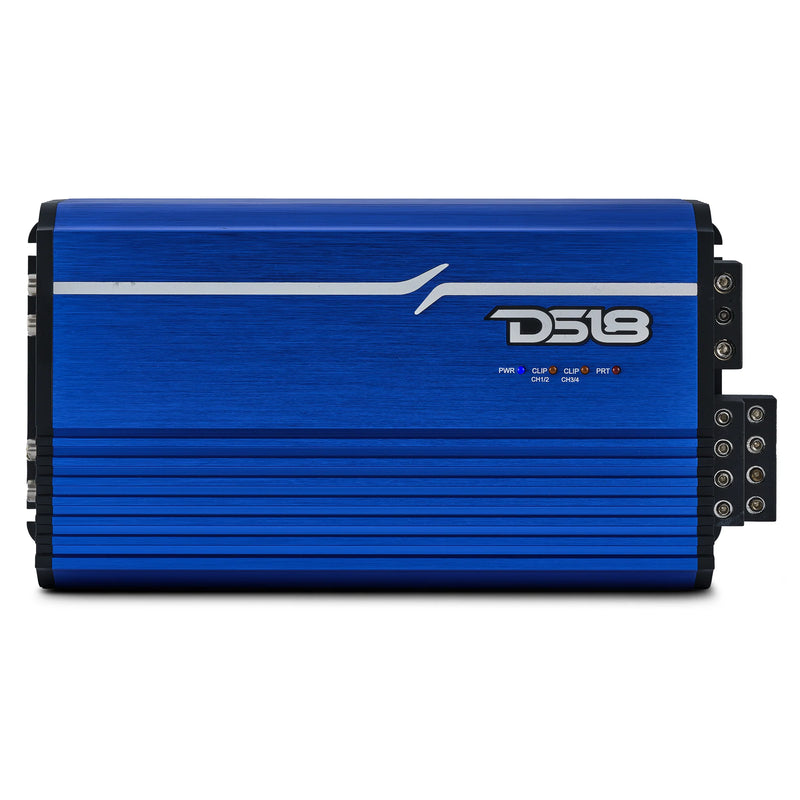 DS18 FRP-2.4K4/BL 4-channel Class-D amplifier 2400W RMS