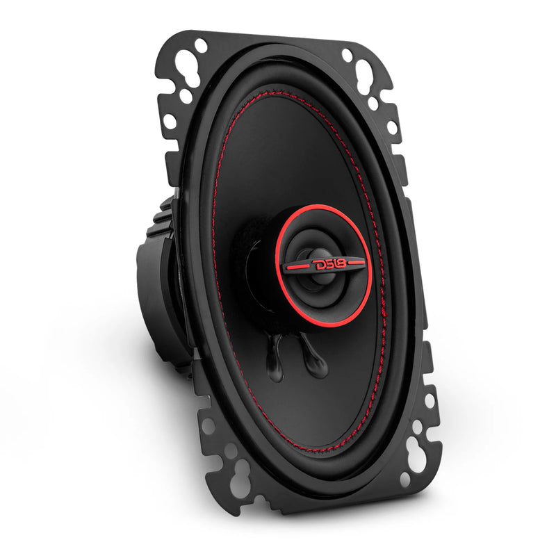 G4.6Xi DS18 GEN-X 4x6" 2-Way Coaxial Car Speakers 135W Max 45W RMS 4-Ohm (Pair)