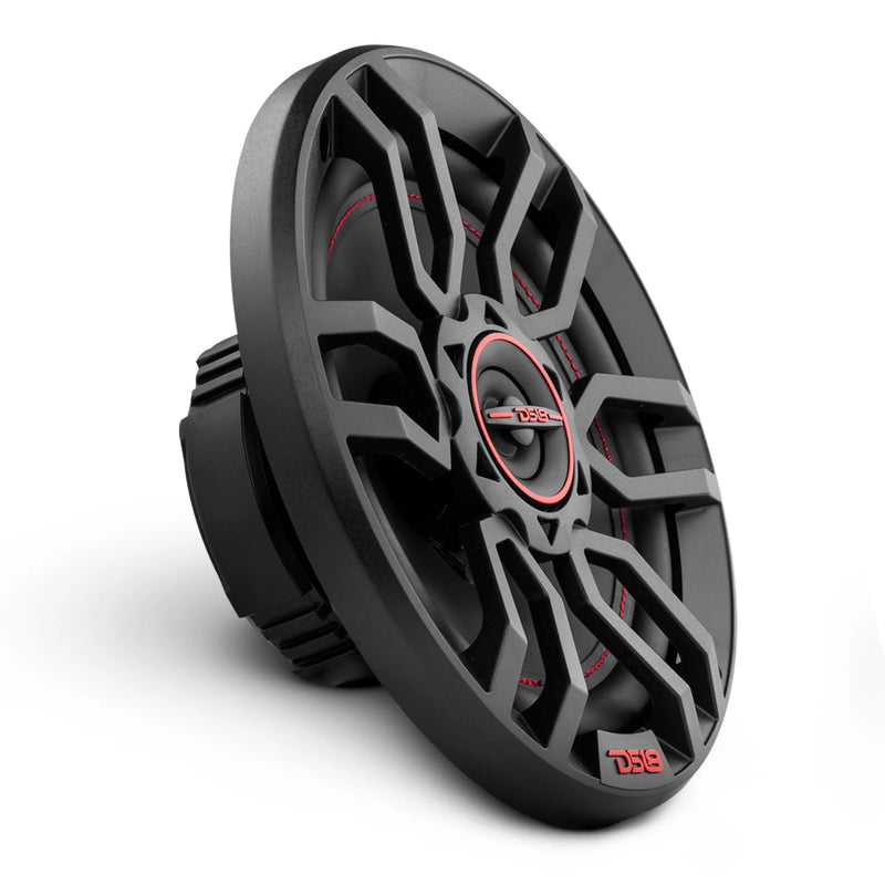 DS18 G6.5Xi speaker cone and tweeter detail for car audio systems