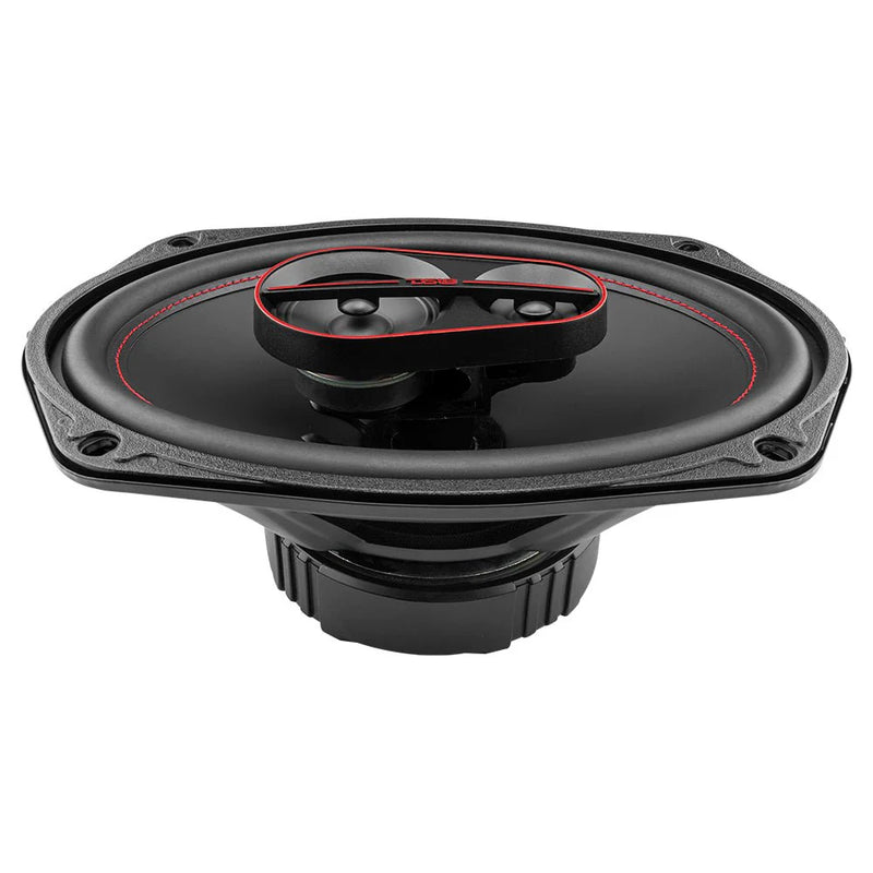 DS18 G6.9Xi speaker cone midrange and tweeter detail for car audio systems