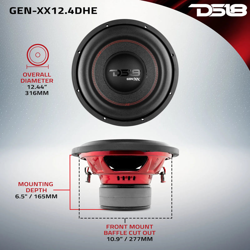 DS18 GEN-XX series woofer