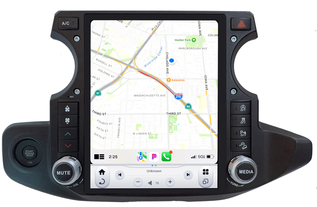 TS-JPJL12-1RR-6H Linkswell Gen VI T-Style 12.1" Tablet Radio 2018-2023 Jeep Wrangler JL / 2019-2022 Gladiator JT