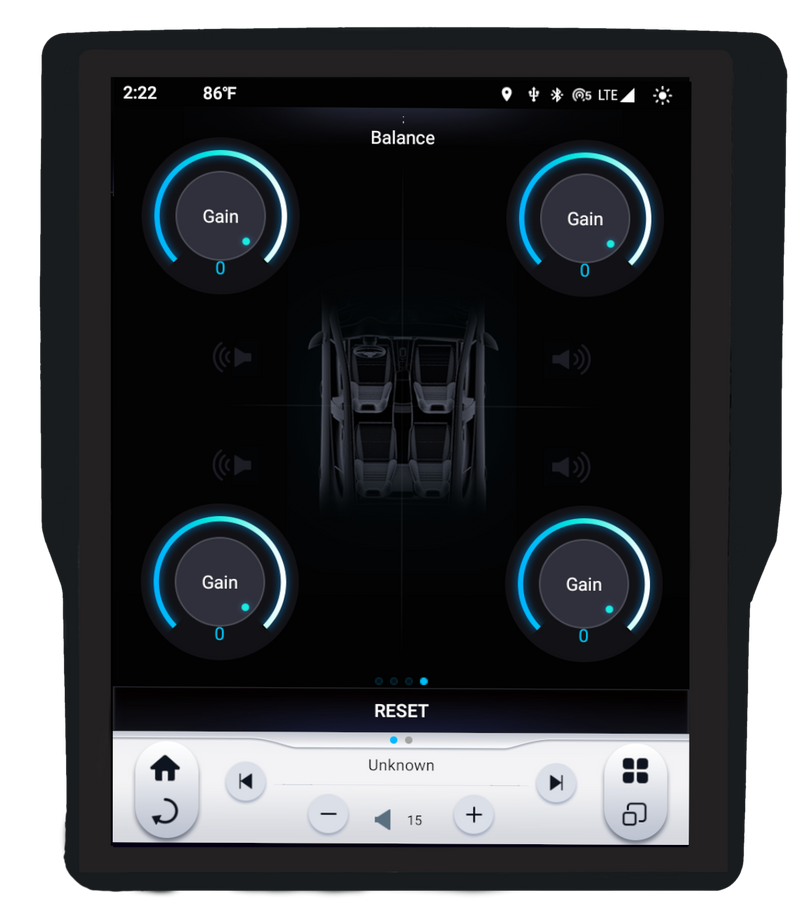 TS-DGPU12-1RR-6H Linkswell Gen VI T-Style 12.1" Tablet Radio RAM Trucks 2019-2024