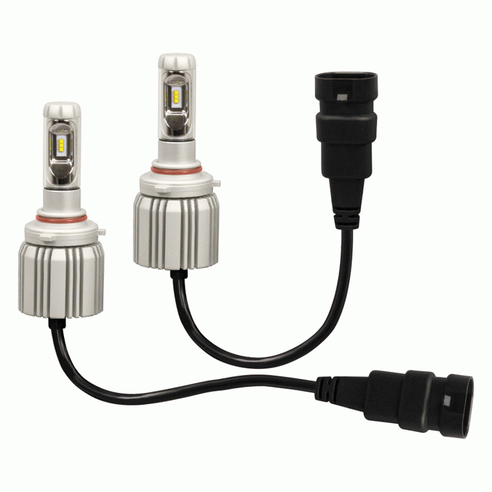 HE-9005LED METRA 9005 LED Headlight Bulb Kit - Single Beam (Pair)