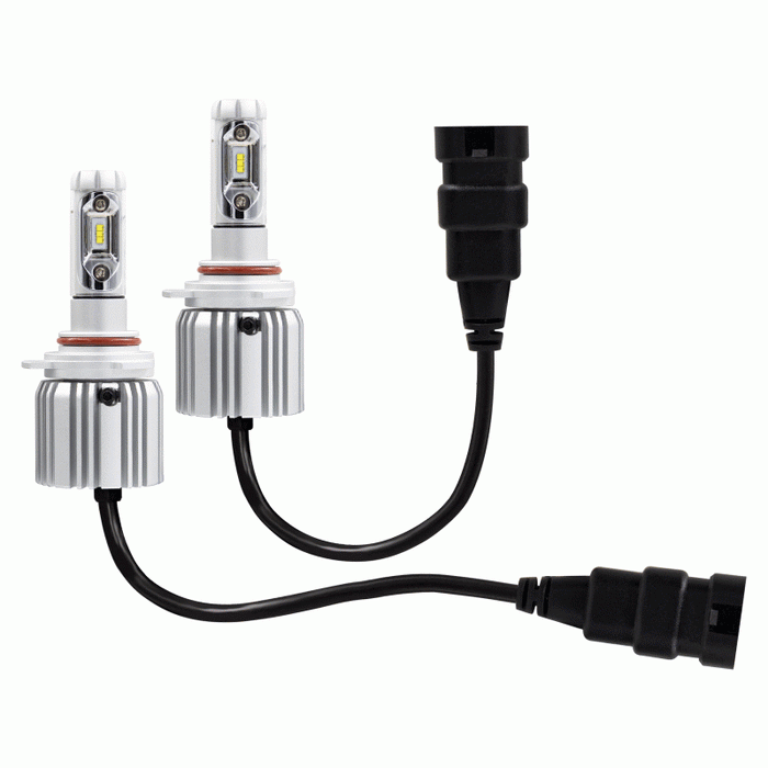 HE-9012LED METRA 9012 LED Headlight Bulb Kit - Single Beam (Pair)