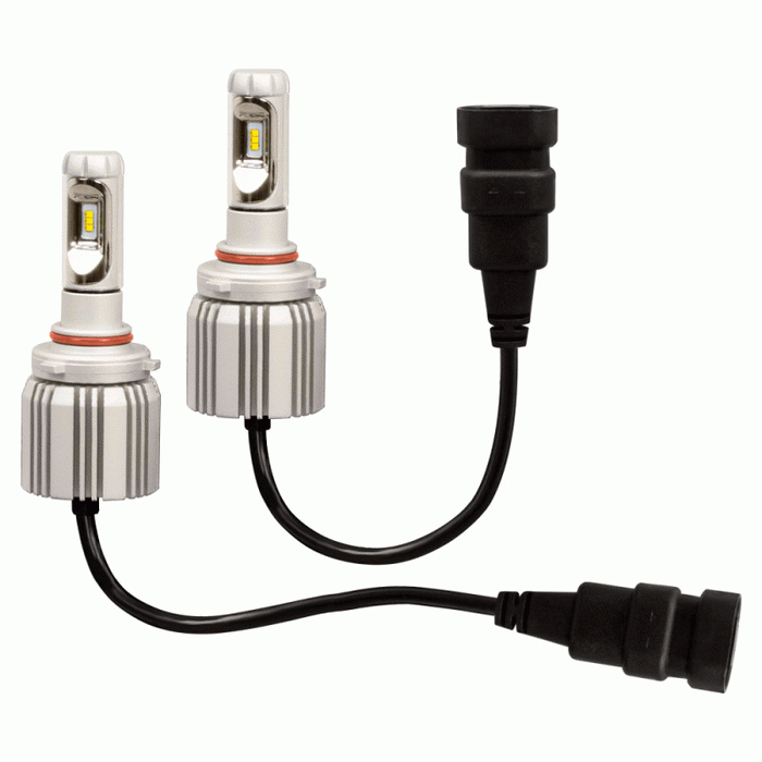 HE-H10LED METRA H10 LED Headlight Bulb Kit - Single Beam (Pair)