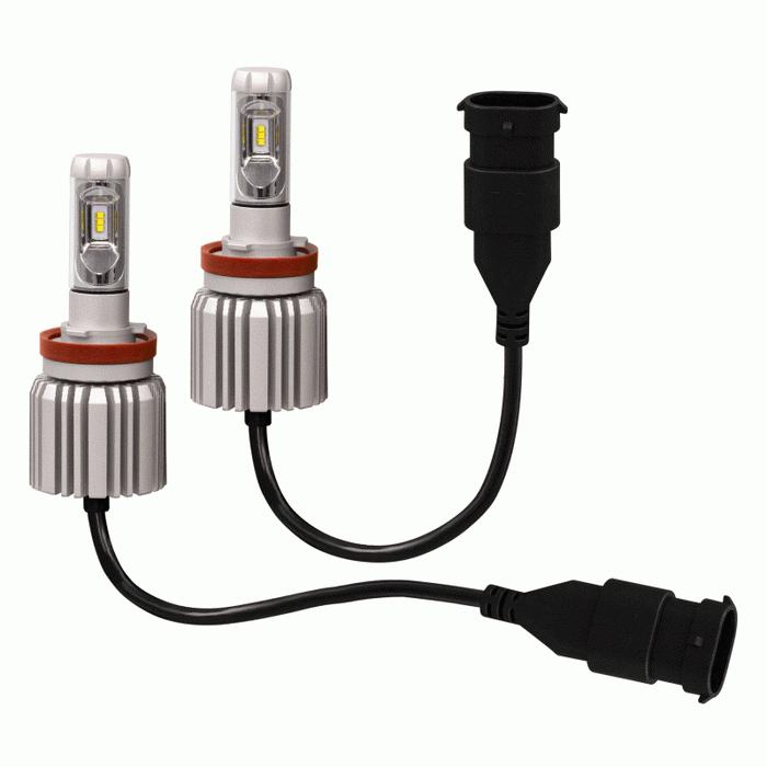 HE-H16LED METRA H16 LED Headlight Bulb Kit - Single Beam (Pair)