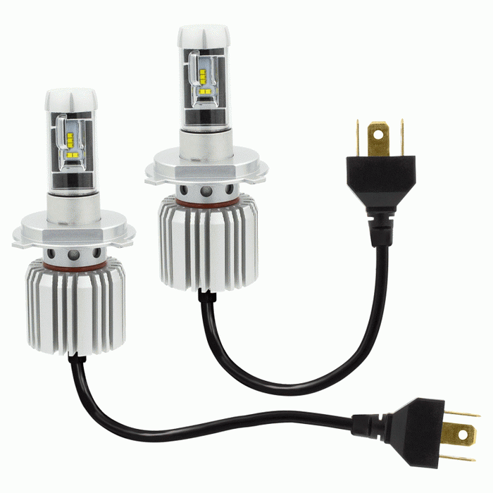 HE-H4LED METRA H4 LED Headlight Bulb Kit - Dual Beam (Pair)