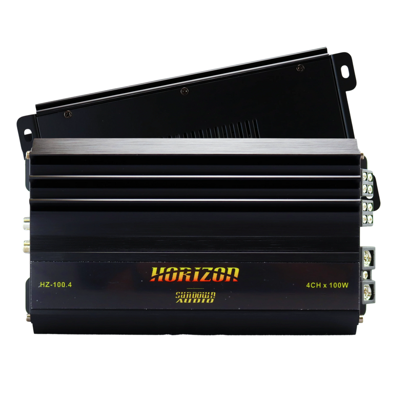 A-HZ100.4 Sundown Audio Horizon HZ-100.4 4-Channel Full Range Amplifier (100Wx4 RMS 4 OHM) (170Wx4 RMS 2 OHM)