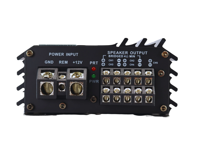 A-HZ900.5 Sundown Audio Horizon HZ-900.5 5-Channel Full Range Amplifier CH1-4(100Wx4 RMS 4 OHM / 150Wx4 RMS 2 OHM) CH5(200W RMS 4 OHM / 500W RMS 2 OHM)