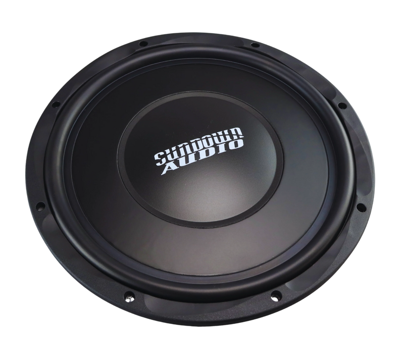 SW-HZS12D4 Sundown Audio Horizon HZS Series 12" inch Shallow Mount Subwoofer Sub 600W RMS 4 Ohm DVC