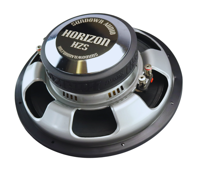SW-HZS12D4 Sundown Audio Horizon HZS Series 12" inch Shallow Mount Subwoofer Sub 600W RMS 4 Ohm DVC