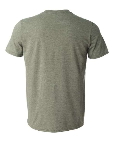 Pro Audio Center Heather Military Green Soft Style PAC Horizontal Logo T-Shirt