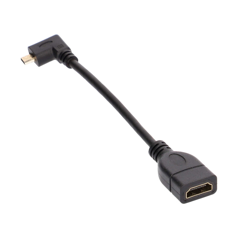 IBR118 METRA HDMI to Male Micro HDMI Right Angle Adapter