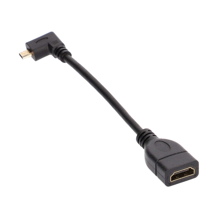 IBR118 METRA HDMI to Male Micro HDMI Right Angle Adapter