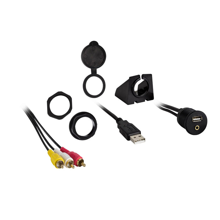 IBR75 METRA USB / 3.5MM Video to RCA Pass Through Extension